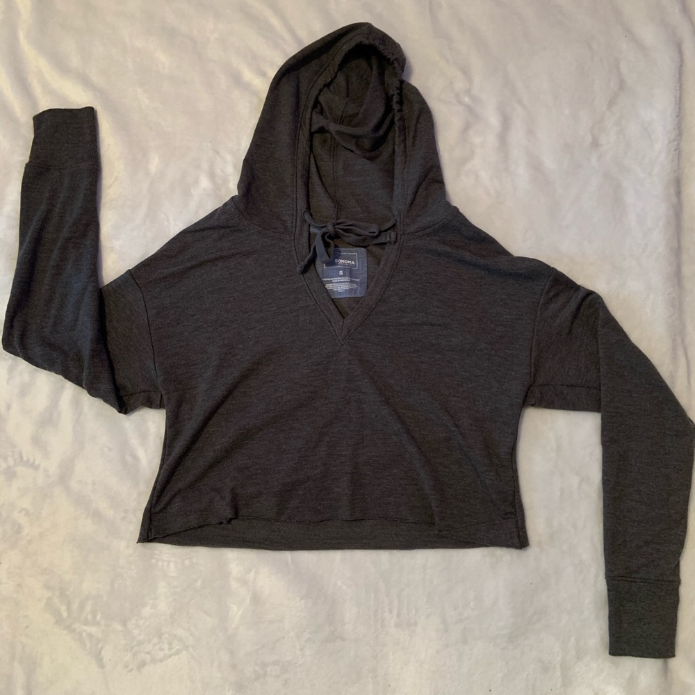 Cropped sweatshirt